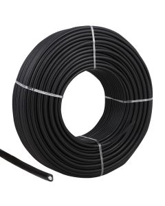 Allextreme RG-6(1) Coaxial (APD) with Standard Copper Conductor Used in Transmission of Communication Signal Suitable for Commercial Projects (90M, Black)