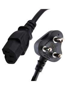 Allextreme Computer Power Cable CPU ISI Power Cable Cord for Desktop PC, Monitor, SMPS, and Printer Long-Lasting 1.8 Mtr