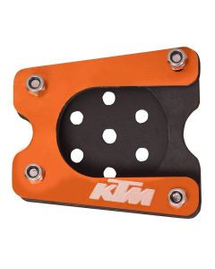 AllExtreme Motorcycle CNC Kickstand Enlarge Plate Side Stand Extension Pad Compatible with KTM
