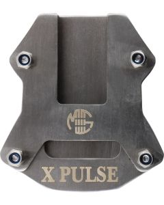 AllExtreme ALL-STD017 Bike Stand Extender Pad CNC Foot Side Kickstand Enlarger Extension Compact Support Plate Compatible with Hero Xpulse