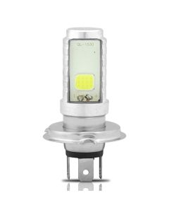 Allextreme Car COB LED H4 6000K Headlight 30 Watt 3500LM Driving Headlamp Super Bright Beam Chip Fog Light for SUVs Trucks Sedans Motorcycle (White)