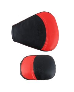 Allextreme PU Leather Seat Cover Cushion Durable, Reinforced Stitching, Comfortable, Classic Design, Dustproof & Waterproof for Motorcycle (Model-1)