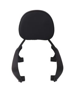 AllExtreme EXMBS01 Heavy Duty Bike Backrest Fit Passenger Rear Seat Back Support Rest Adjustable Compatible with the Royal Enfield Meteor (Black)