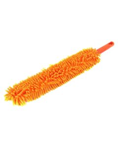 ALLEXTREME DCF-GF02 Anti Static Feather Duster Dust Cleaner Brush with Handle (Random Colour)