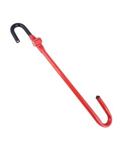 AllExtreme CQ-6082 Car Steering Wheel Brake Lock Anti-Theft Retractable Double Hook Car Clutch Pedal Lock Security with 2 Keys