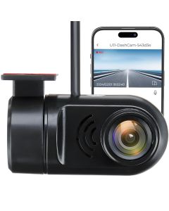 AllExtreme U11 Car Dash Cam 720P Loop HD Video Recorder Wide Angle Lens Android Stereo Compatible Front Camera with Night Vision and USB Interface