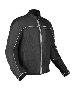 Allextreme AVIANT AIR Bike Riding Jacket CE Level 2 Certified Armour Protector Elbows Shoulders Protection Mesh Fabric Motorcycle Rider Gear for Bikers (3XL, All Black)