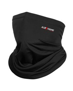 Allextreme Neck Gaiter Bandana For Men & Women Sun Protection (Black)