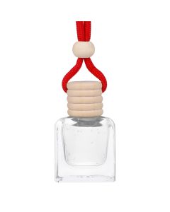 Allextreme Hanging Car Perfume Pods Diffuser Scent - Rare Rose Fragrance for 45 Days Interior Car-Accessories Air Freshener with Essential Oil Aroma (Set of 1, 10 ml)