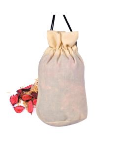 Allextreme Hanging Husk Bag Car Perfume Scent - Rare Rose Fragrance for 30 Days Air Freshener Interior Car-Accessories with Diffuser Essential Oil Aroma Grains and Flakes (Set of 1, 50g)