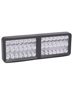 Allextreme 24W 9-85V DC Power 7000 Lm High Brightness LED Fog Lamp Bar Lights External Spotlight with Mounting Bracket Universal Fit for All Cars and Bikes (Cool White, Pack of 1)