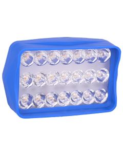 Allextreme 15W LED Fog Light DC 12V 1500Lm High Brightness 3000-7000K Color Temperature Universal 21 Beads Spotlights For All Car Bike Motorcycle Scooty (1Pc, Yellow & White)