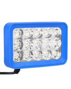 Allextreme Fog Lamp 30W 9-85V DC Power 6000 Lm High Brightness LED Bar Lights with Mounting Bracket Universal Fit for All Cars and Bikes (Warm White/Cool White, Pack of 1)