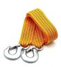 AllExtreme EXCTR1 Car Tow Rope Straps with Hooks-3 Tons 3 Meters (9.84ft) High Strength Cable Cord Heavy Duty Recovery Securing Accessories for Cars Trucks (Color may Vary)