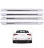 AllExtreme Anti-Collision Patch Front and Rear Universal Bumper Guard Strip Adhesive Anti-Scratch Door Sill Protector Trim for Car Doors Edge (Set of 1, White)