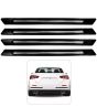 AllExtreme Anti-Collision Patch Front and Rear Universal Bumper Guard Strip Adhesive Anti-Scratch Door Sill Protector Trim for Car Doors (4 Pcs 1, Black)