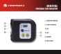 AllExtreme EXDAC35 12V DC Digital Tire Inflator Air Compressor Pump with Digital Gauge and Emergency Flash Light for Cars, SUVs, Motorcycles, Bicycles and Sports Accessories (200 PSI)