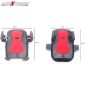 Allextreme Universal Mirror Mount Bike and Motorcycle Mount Cell Phone Mobile Holder Cradle for 3.5 to 6.3" Smartphone (Red)