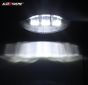 Allextreme EXM202W 3 LED Round Fog Light 4 Inches Waterproof Driving Spot Lamp with Mounting Bracket for Car and Motorcycle (30W, White Light, 1 PC)