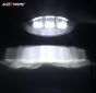 Allextreme EX4IFL2 3 LED Headlight Lamp Universal Waterproof Off Road Driving CREE LED Fog Light for Bike, Jeep and Cars (40W, White, 2 PCS, 6 Months Warranty)