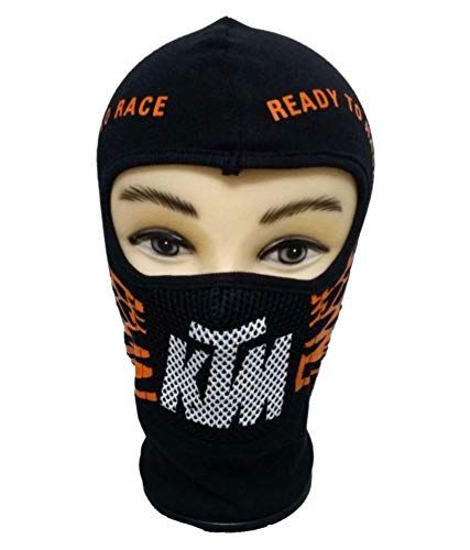 Allextreme EXAPM2S Full Face Cover Mask Anti Pollution Allergy Free Mask for Men Women (Color may Vary, 1 PC)
