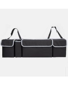 AllExtreme IT-09 Trunk Organizer Backseat Large Anti-slip Storage Hanging Utility Tool Space Saver Bag for Cars, SUVs & Trucks (Black)