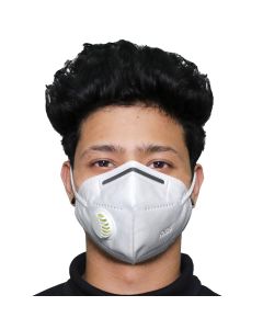 AllExtreme K-N95 5 Layer Face Mask with Nose Pin & Respirator Valve Bacterial Filtration Efficiency(BFE)≥98%, FDA-Approved Certified by CE, ISO & GMP (5 Pcs)