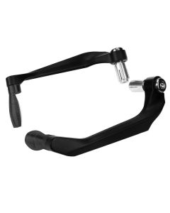 AllExtreme EXUL2BK Universal 7/8" CNC Protector Handlebar Brake Clutch Lever Protection Guard for Motorcycle & Bikes (Black)
