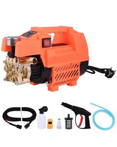  AllExtreme 2000W High Power Car Pressure Washer Pump 200 Bar Portable Cleaning Machine with Accessories 9 L/MIN Flow Rate for Cars Bikes Indoor & Outdoor Garden