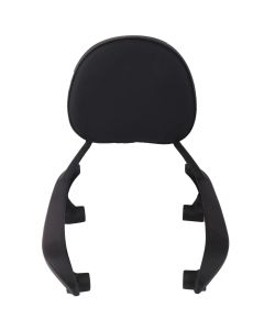 AllExtreme EXBMS01 Heavy Duty Bike Backrest Fit Passenger Rear Seat Back Support Rest Adjustable Compatible with Royal Enfield Meteor (Black)
