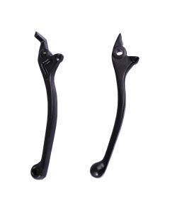 Allextreme Euro Brake Clutch Lever Set for EV Scooty Adjustable Reach Handgrip for Customized Comfort Compatible with Various Scooter Models (Set of 2)
