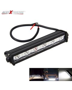 AllExtreme EX7I61P 6 Led Fog Light Bar 7 Inch Driving Spotlight Working Lamp for Bikes SUV ATV Car 4Wd Jeep and Cars (18W, White, 1 PC)