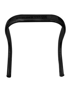 AllExtreme EXSRC1B Stainless Steel Backrest Bike Back Support Rear Seat Rest Compatible for BS3 and BS4 Model Bullet 350cc and 500cc (Black)