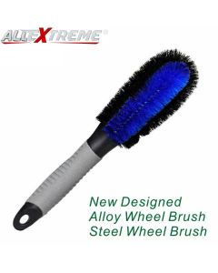 Car Wheel Cleaning Brush Tire Rim Scrub Brush Soft Plastic for Automobile and Motorcycle