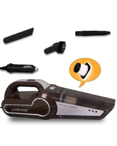 AllExtreme AE-Q8801A Portable Handheld Car Vacuum Cleaner with 4.5M Car Cigarette Lighter Power Cord Wet and Dry Auto Handheld Cleaning Tool with HEPA Filter (4000Pa, 120W, 6 Months Warranty)