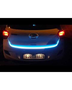 CAR Tailgate LED Strip Light, Car Rear Tail Lights Streamer Brake Turn Signal LED Lamp Strip Waterproof, Car LEDs Strips Braking light free switch - Red and Blue Color