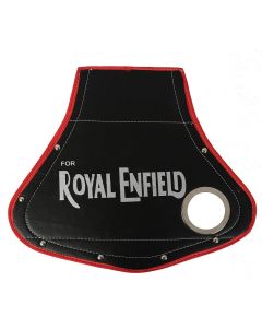 AllExtreme EXUMSH1 Rear Customized Universal Mudflap with Silencer Hole Compatible with Royal Enfield Bullet