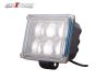 Allextreme EX6FO2P 6 LED Fog Light Bar Waterproof High Beam Off Road Driving Work Lamp for Motorcycle and Cars (18W, White Light, 2 PCS)