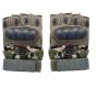 Allextreme EXLGHA1 Multipurpose Unisex Bike Racing Half Finger Gloves Breathable Comfortable Hand Gloves for Gym Biking Sports Cycling and Riding (Large, Army Green)