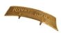 AllExtreme EXFF172 Brass Metal Front Fender Plate Motorcycle Decorative Accessory Sharply Finished Embossed Offers Vintage & Retro Look (‎100 gm)