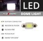 AllExtreme EX12D1W 12 LED Universal Car Interior Super Bright Roof Light Reading Dome Bulb Lamp with Festoon Holder (6W, White, 1 Pc)