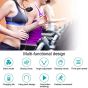 AllExtreme Mini Neck Fan Neckband Sports Fan USB Rechargeable Foldable Cooler for Office Gym Home