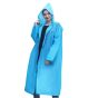 Allextreme EVA Waterproof Unisex Rain Coat Hooded Full Sleeves Outdoor Men, Women, Boys & Girls Rainwear Poncho Raincoat for Camping, Hiking & Travelling (1 Pc, Blue)