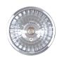Allextreme EXBH3S1 7 Inch Round Headlight 35W Halogen Bulb H4 with Attached Ring for Classic BS3, BS4 & BS6 350 Bullet Super Champ (Silver, 1 Pc)