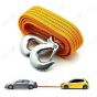 AllExtreme EXCTR125 Car Tow Rope Straps with Hooks-5 Tons 3 Meters (9.84ft)