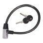 AllExtreme EXLMSH6 Heavy Duty Helmet Lock Anti-Theft Multipurpose Steel Cable Safety Lock with 2 Keys for Bike, Bicycle & Cycle (Color May Vary)