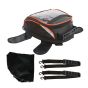 Allextreme EXFTB04 Magnetic Fuel Tank Bag with Rain Cover & Multi-Pocket Storage Compartments Universal Fit Accessory for All Motorcycles Bike (1 Pc)