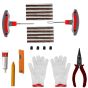 AllExtreme Universal Tubeless Tyre Puncture Repair Kit Flat Tire Puncher Patch Tools (Model 10)