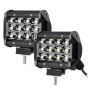 Allextreme AESBLCB 12 LED Fog Spot Beam Light Cube Bar with Mounting Bracket for Car Motorcycle Off Road Vehicle (36W, Pack of 2)