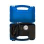 AllExtreme AE-8004 Heavy Duty Tyre Inflator Briefcase Style Air Compressor with Extension Air Hose and Cigratte Lighter Plug (75 PSI, 6 Months Warranty)